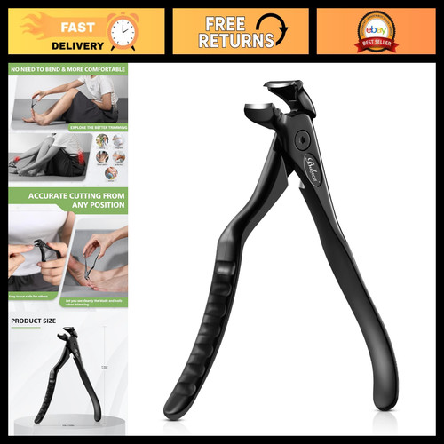 Ergonomic nail clipper for - nail,