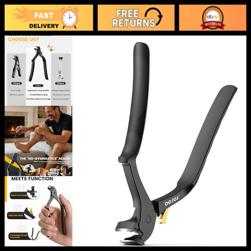 Long handle toenail clippers - toenail,