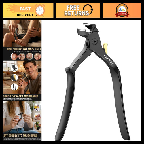 Ergonomic long handle - long, toenail