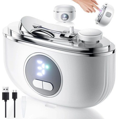 Electric nail clipper in1 - nail,