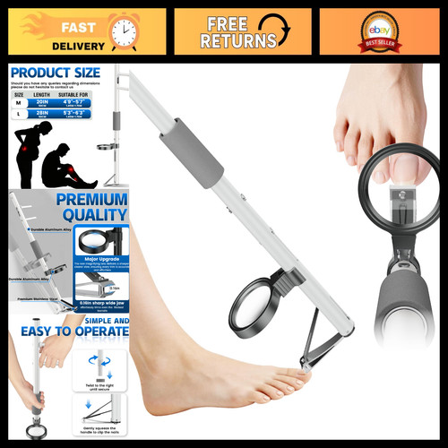 Long handle toenail - long,