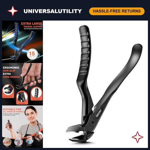 Long handled toenail clippers - long,