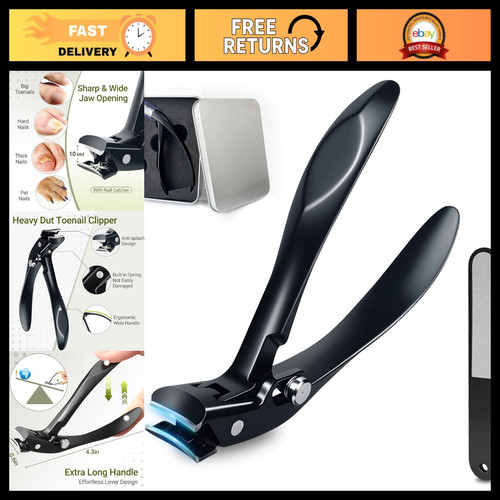 Ergonomic long handle toenail - ergonomic,