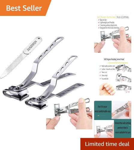 Ergonomic toenail clippers - ergonomic,