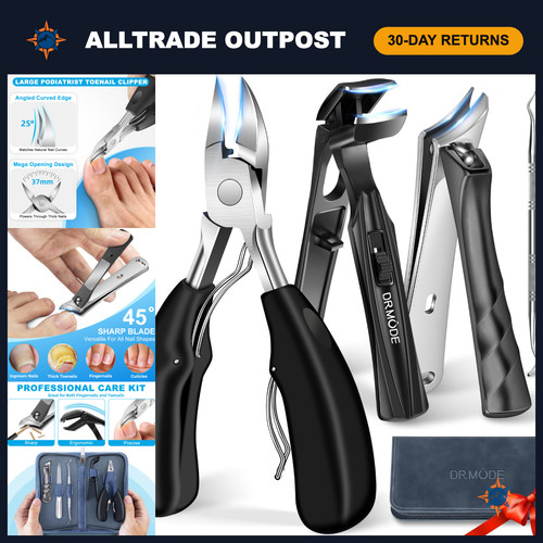 Toenail clippers for thick - toenail,