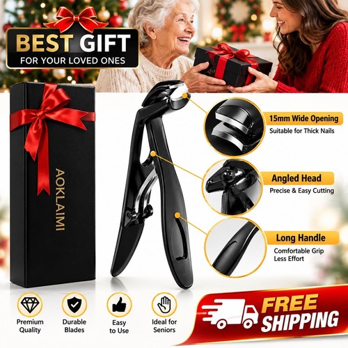 Long handle toenail clippers - long,