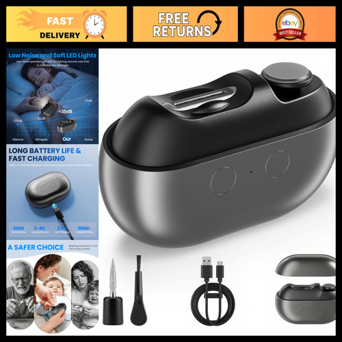 Electric nail clippers - electric, file