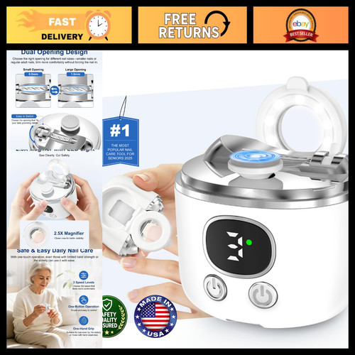 Electric nail clipper - electric, for