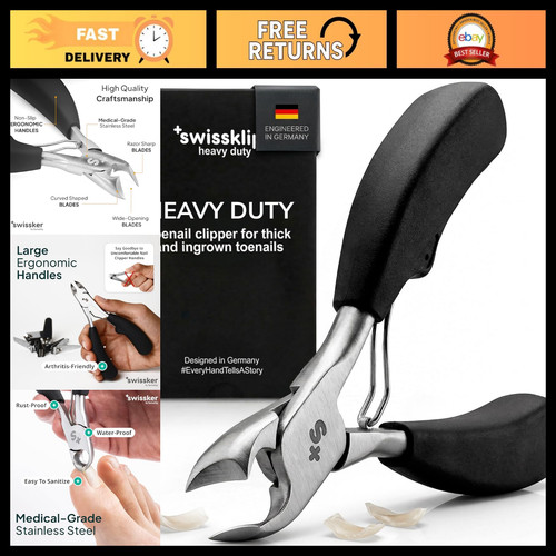 Heavy duty toenail clippers - heavy,