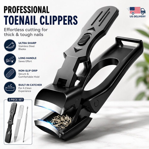 Heavy duty toenail clippers - heavy,