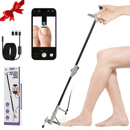 Long handled toenail clippers - handled,