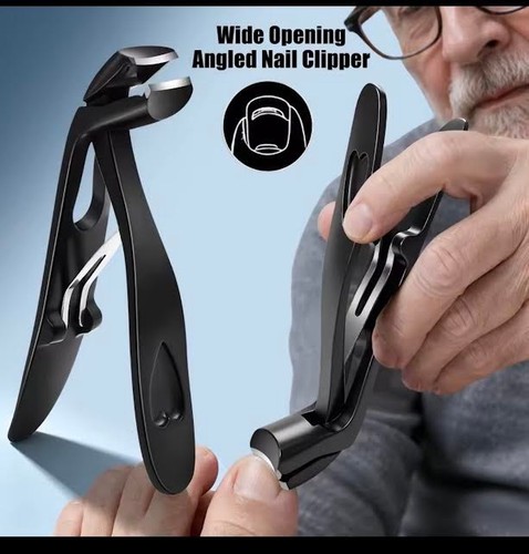 Long handle toenail clippers - handle,