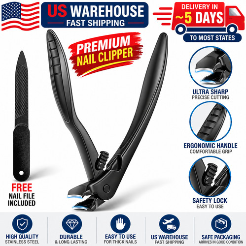 Toenail fingernail clippers - fingernail,