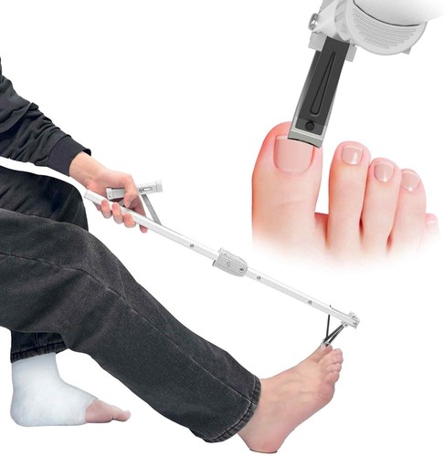Long handled toenail clippers - toenail,
