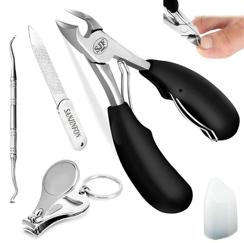 Ingrown thick toe nail - ingrown,