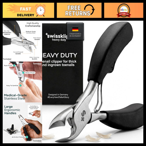 Heavy duty toenail clippers - duty,